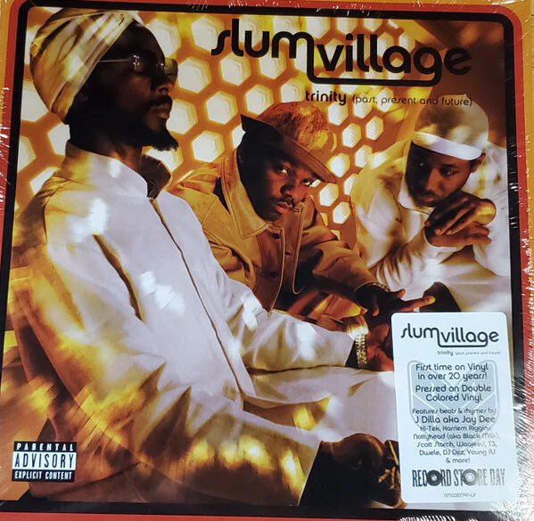 Slum Village Trinity CANARY YELLOW / TANGERINE VINYL 2 LP RSD 2023