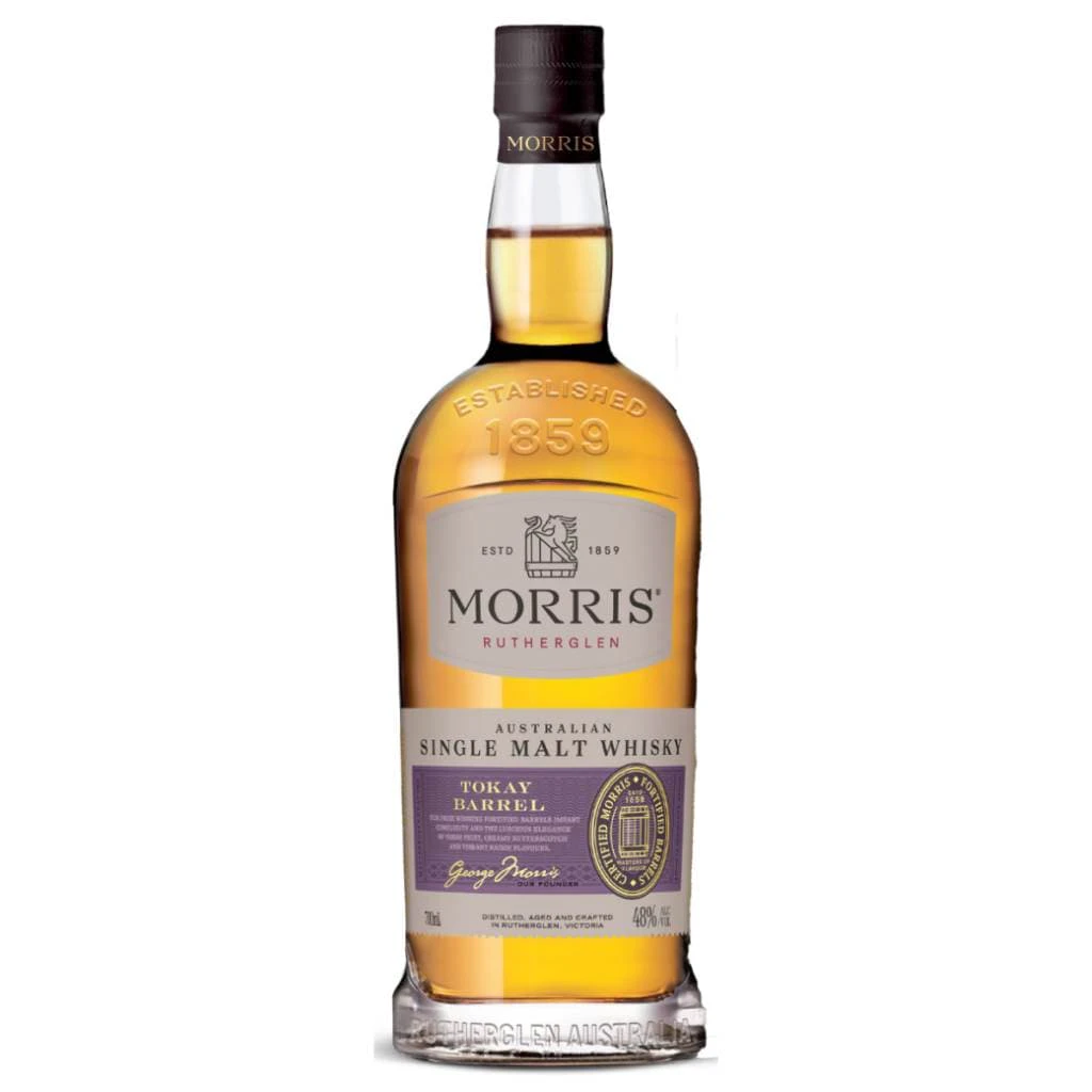 MORRIS RUTHERGLEN TOKAY BARREL AUSTRALIAN WHISKY 48% 700ML