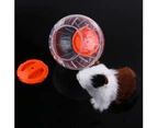 3Colors 12Cm New Fashion Plastic Small Pet Hamster Gerbil Toy Running Activity Exercise Ball orange