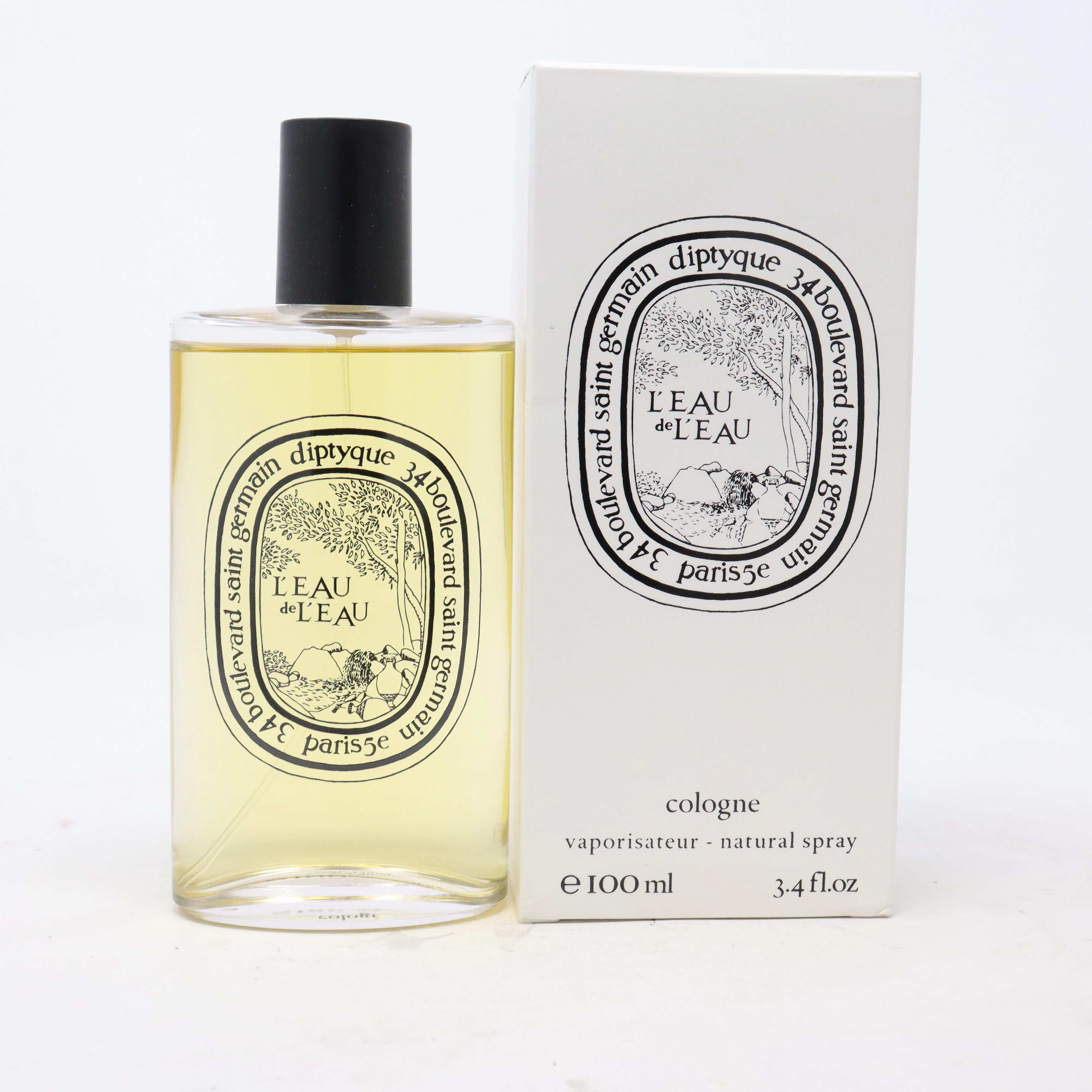 L'eau De L'eau by Diptyque Cologne 3.4oz/100ml Spray New With Box