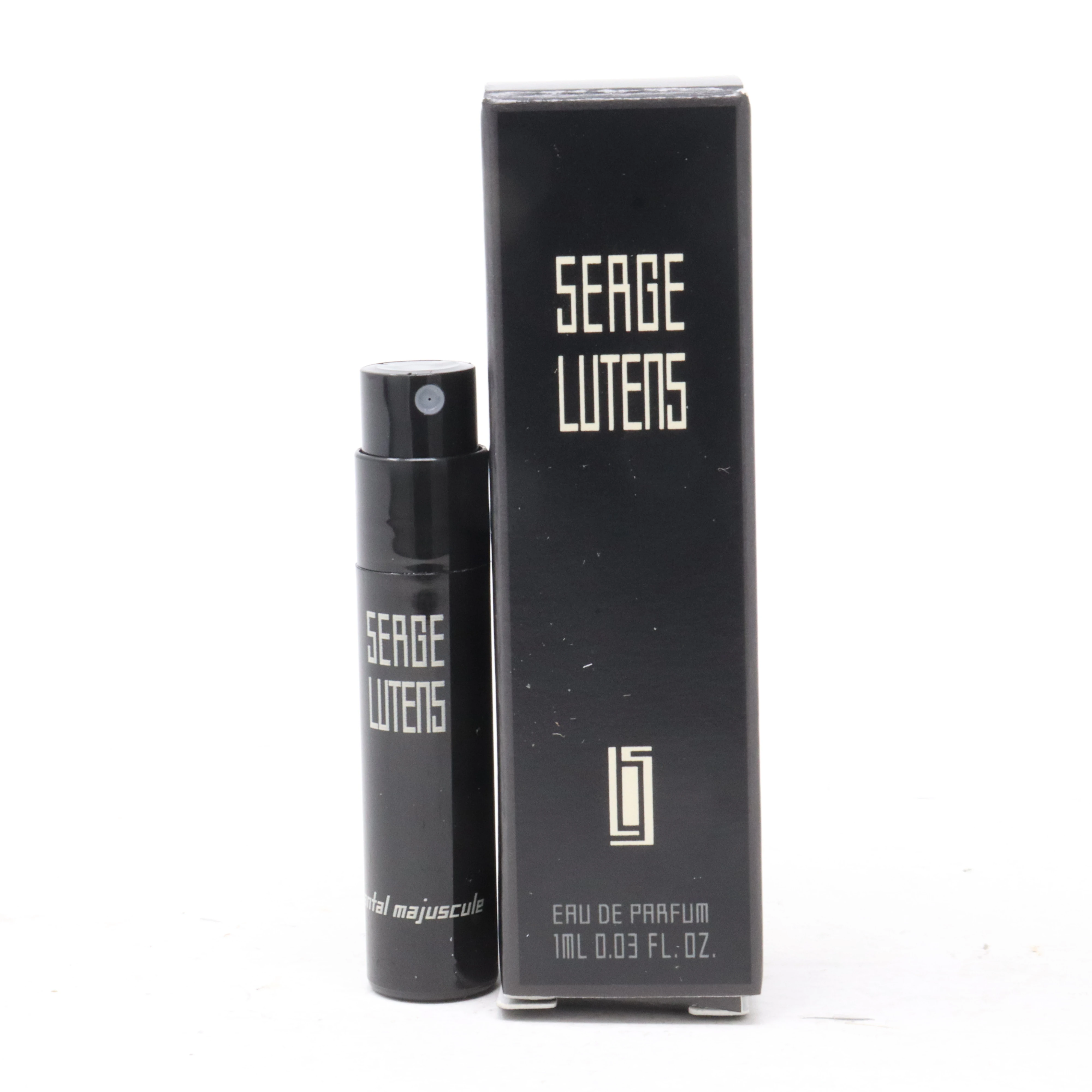 Santal Majuscule by Serge Lutens Eau De Parfum 0.03oz/1ml Spray New With Box