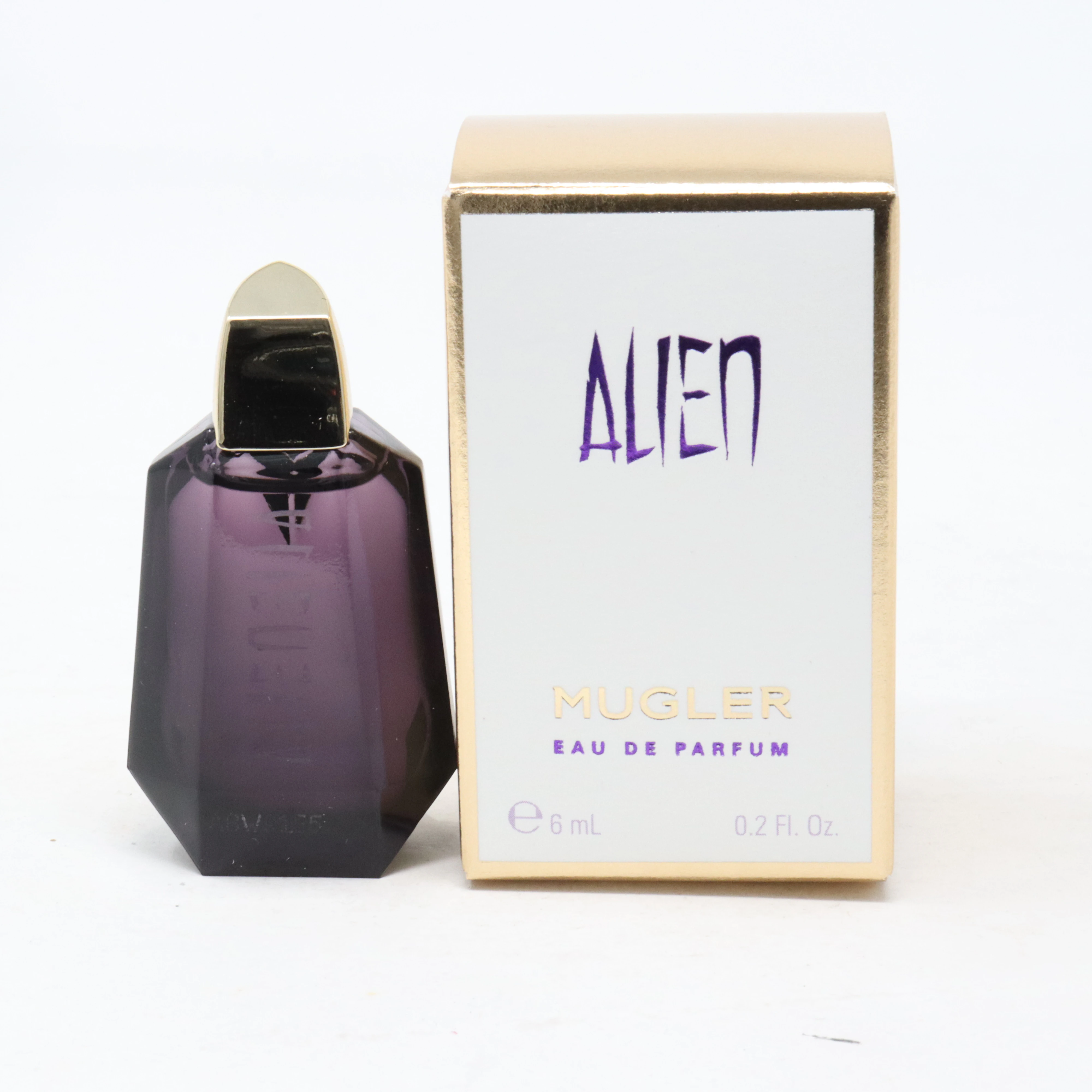 Alien by Thierry Mugler Mini Eau De Parfum 0.2oz/6ml Splash New With Box