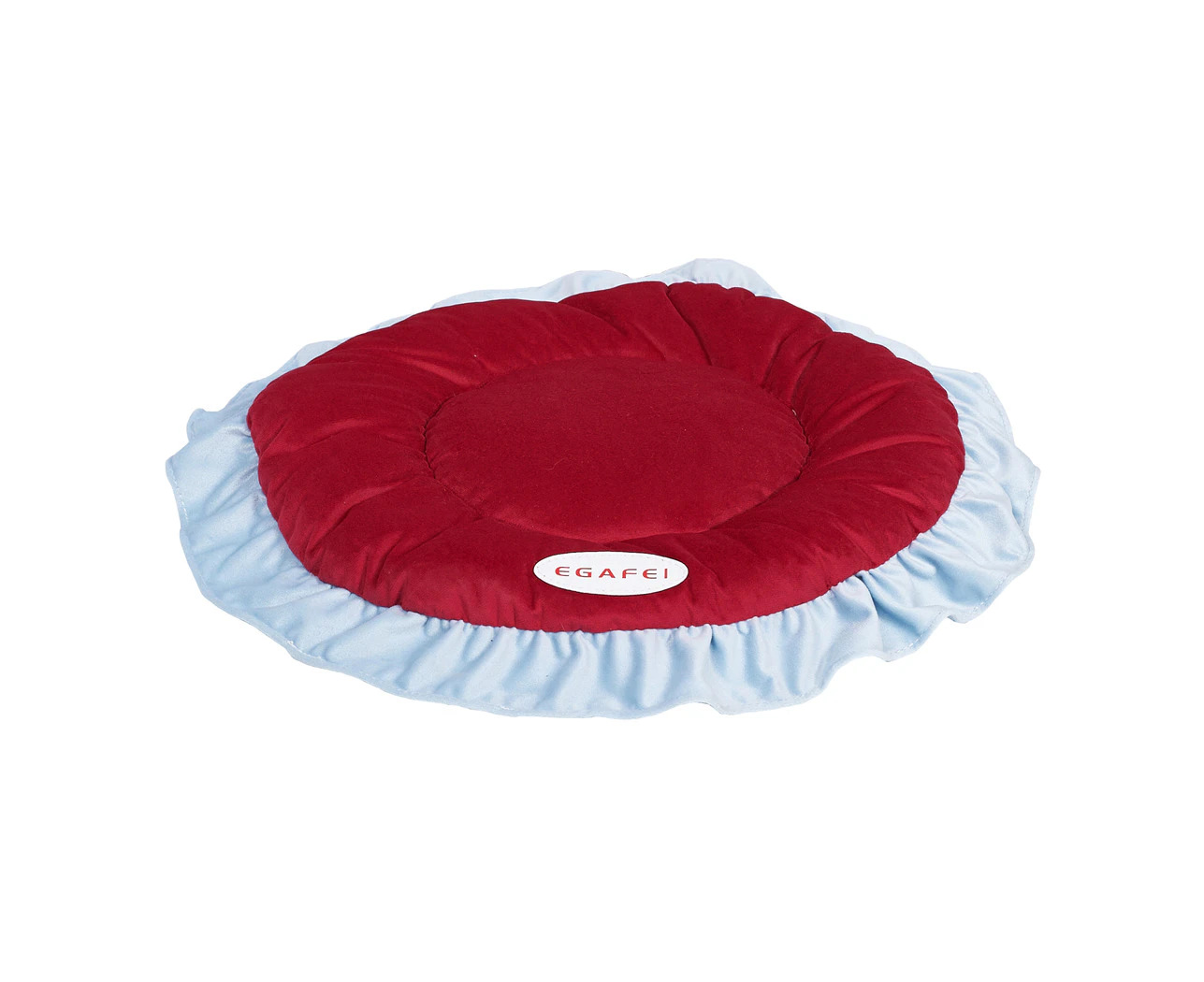 EGAFEI Pet Cat Litter Kennel Cushion Pad  Soft Mat - Red