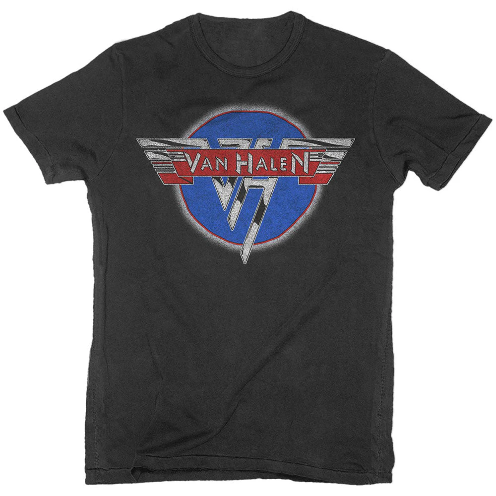 Van Halen | Official Band T-Shirt | Chrome Logo