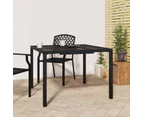 vidaXL Garden Table Anthracite 100x100x72 cm Steel