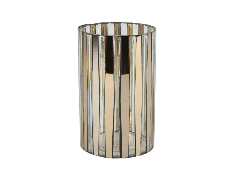 Maine & Crawford Maxi 19x12cm Convex Glass Cylinder Home/Office Decor Platinum