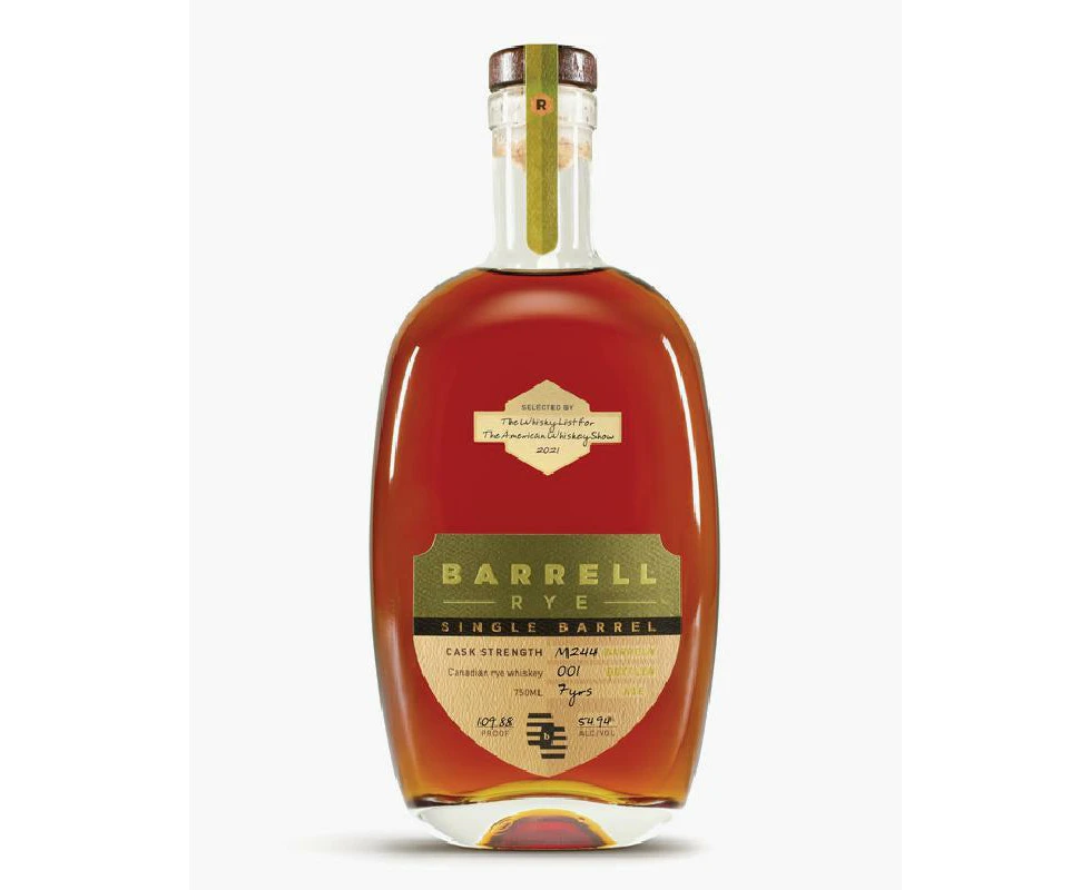 Barrell Craft Spirits 7YO Rye Whisky 750ml