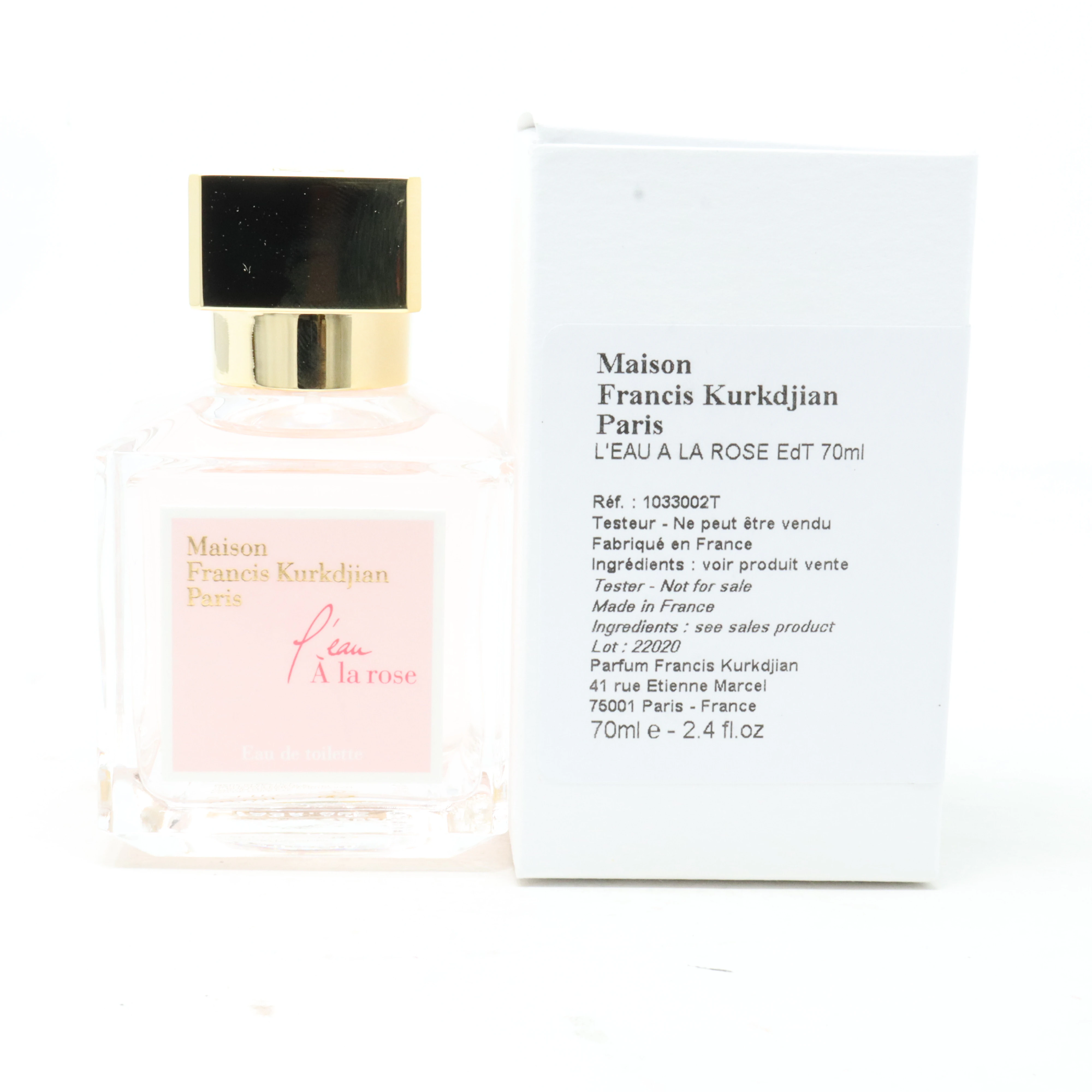 L'eau A La Rose by Maison Francis Kurkdjian Eau De Toilette 2.4oz Spray New