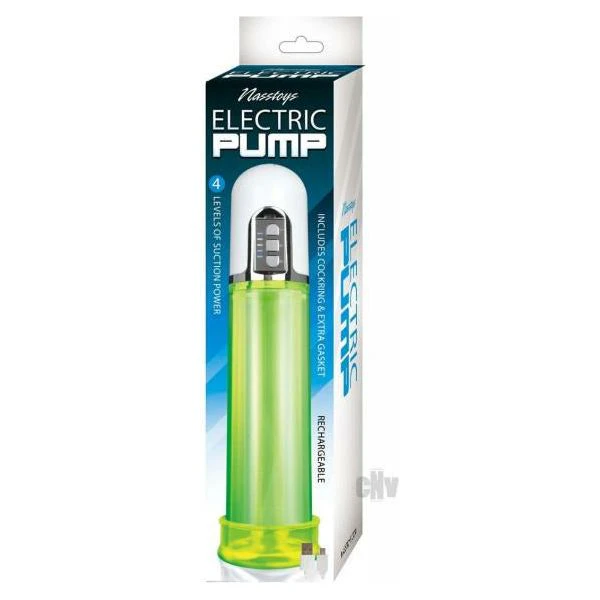 Introducing The Green Electric Pump The Ultimate Pleasure Enhancer For Men