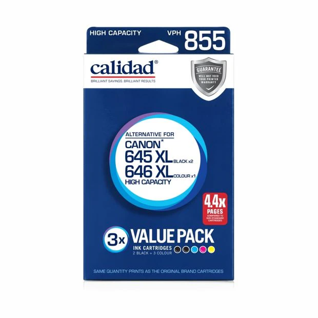 Target Calidad Canon 645 XL and 646 XL Ink Cartridges - 3 Pack