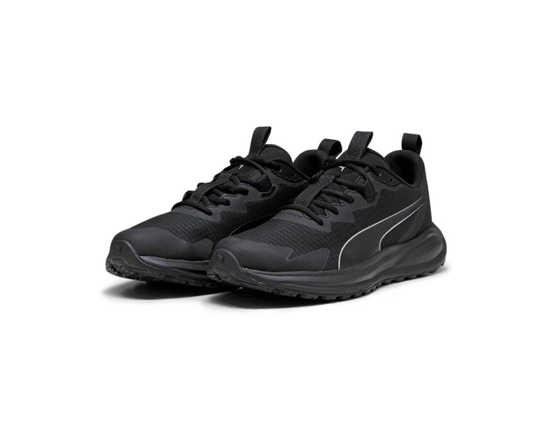 PUMA Reflect Lite Jr Shoe - Black/Gray - Youth - Kids