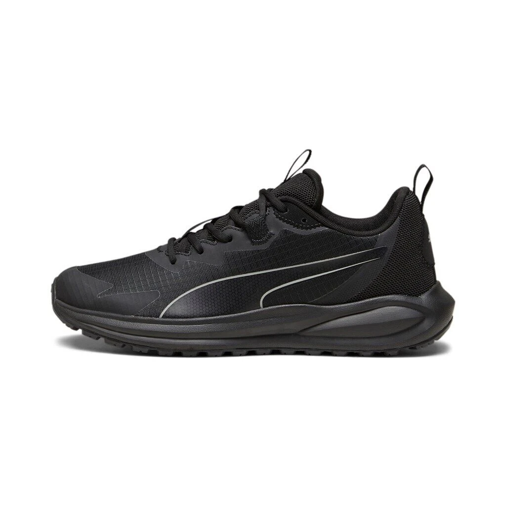 Puma Youth Reflect Lite Running Shoes - Black/Cool Dark Grey