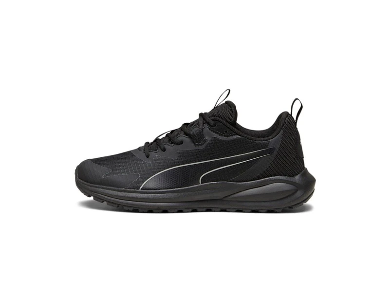 Puma Youth Reflect Lite Running Shoes - Black/Cool Dark Grey