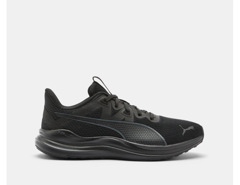 Puma Youth Reflect Lite Running Shoes - Black/Cool Dark Grey