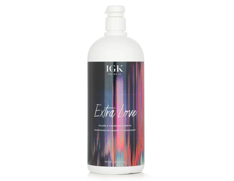 IGK Extra Love Volume & Thickening Shampoo 1000ml/33.8oz