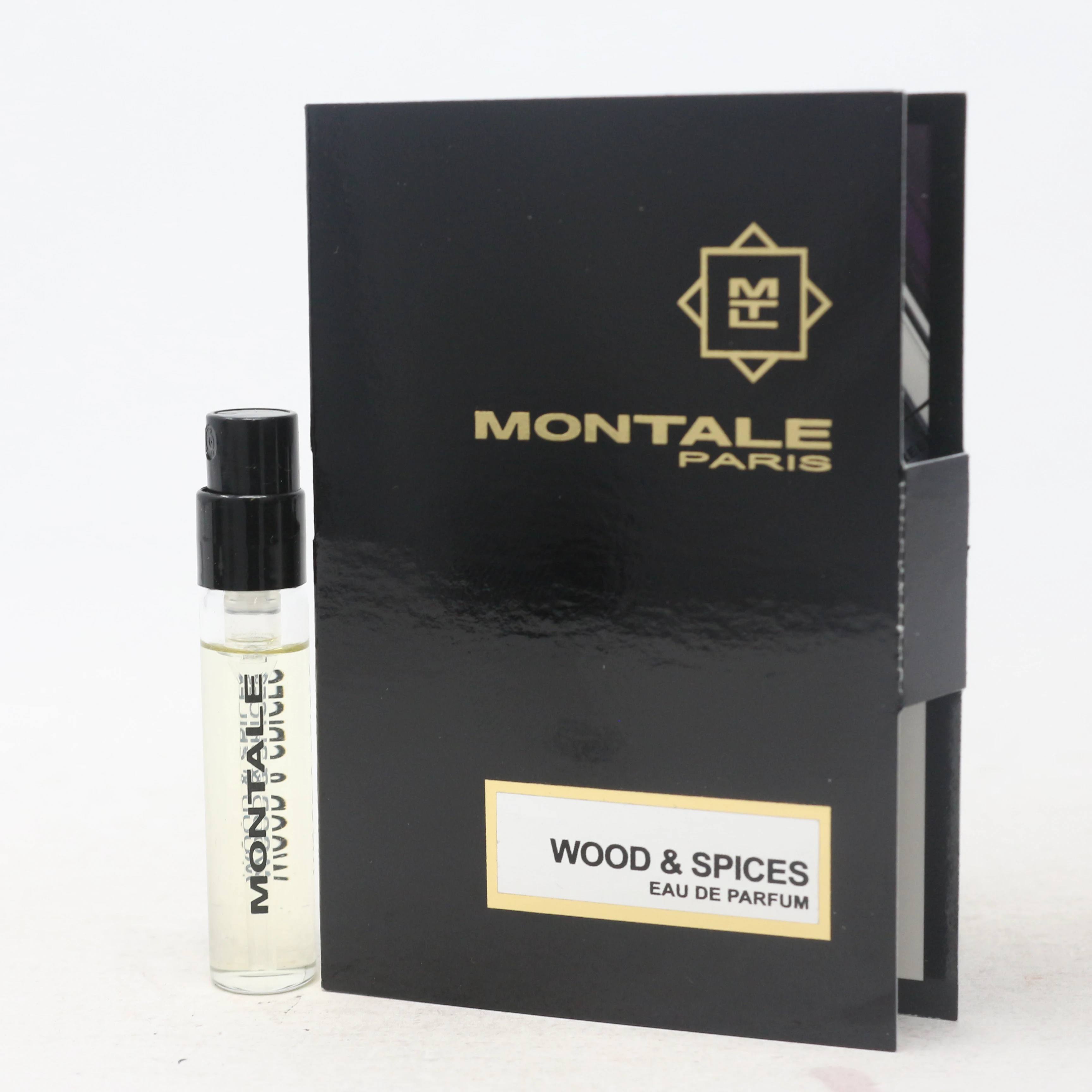 Wood & Spice by Montale Paris Eau De Parfum Vial 0.07oz/2ml Spray New