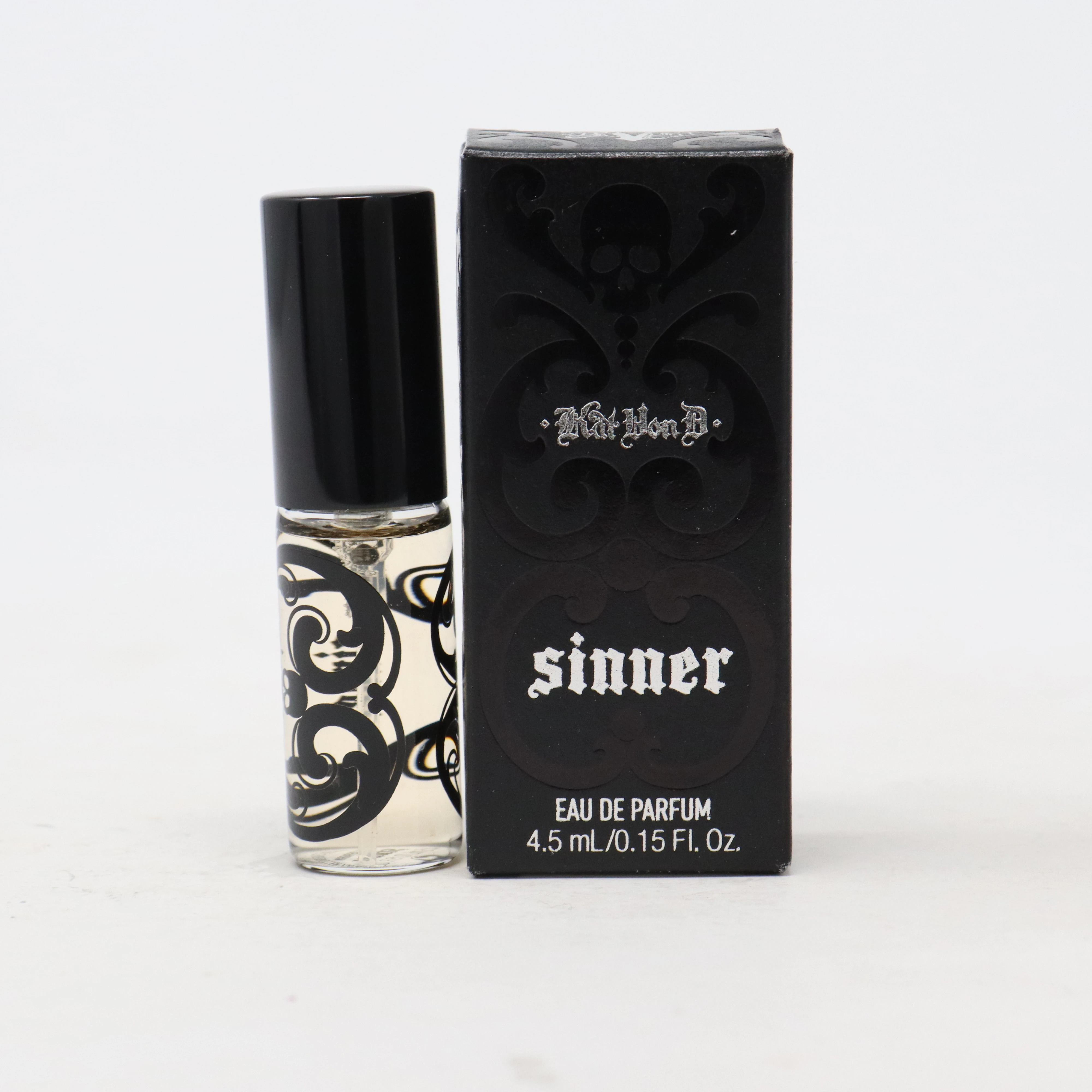 Sinner by Kat Von D Eau De Parfum Mini 0.15oz/4.5ml Spray New With Box