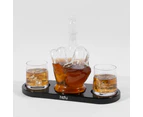 htfu Middle Finger Whiskey Decanter