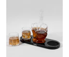 htfu Middle Finger Whiskey Decanter