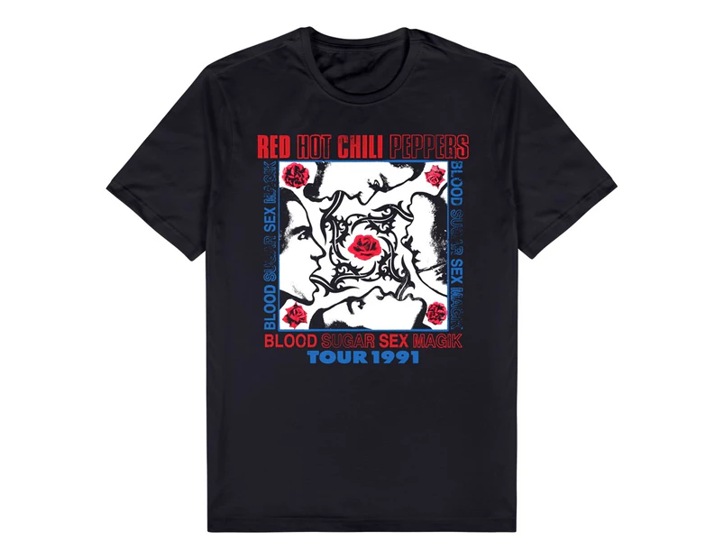 Red Hot Chili Peppers Blood Sugar 1991 Tour Tee Shirt
