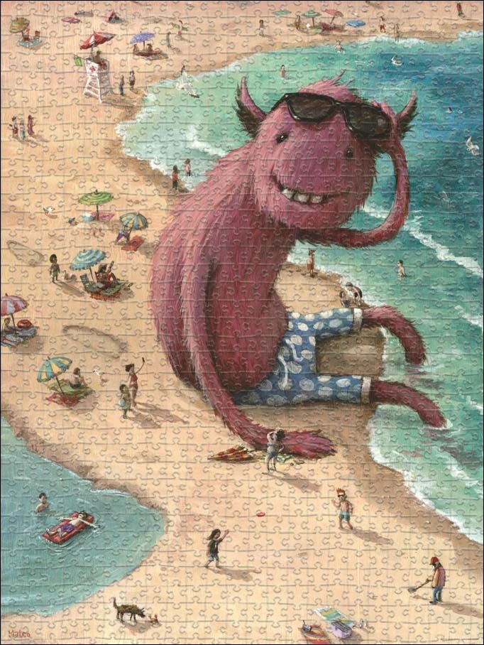 Heye - Zozoville, Beach Boy Puzzle 1500pc