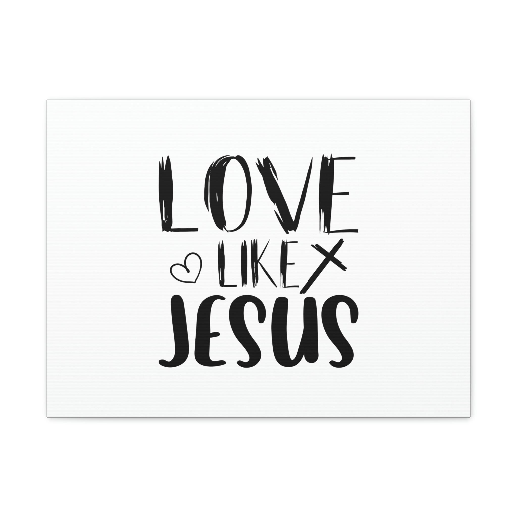 Scripture Walls John 15:12 Love Like Jesus Heart & Cross Bible Verse ...