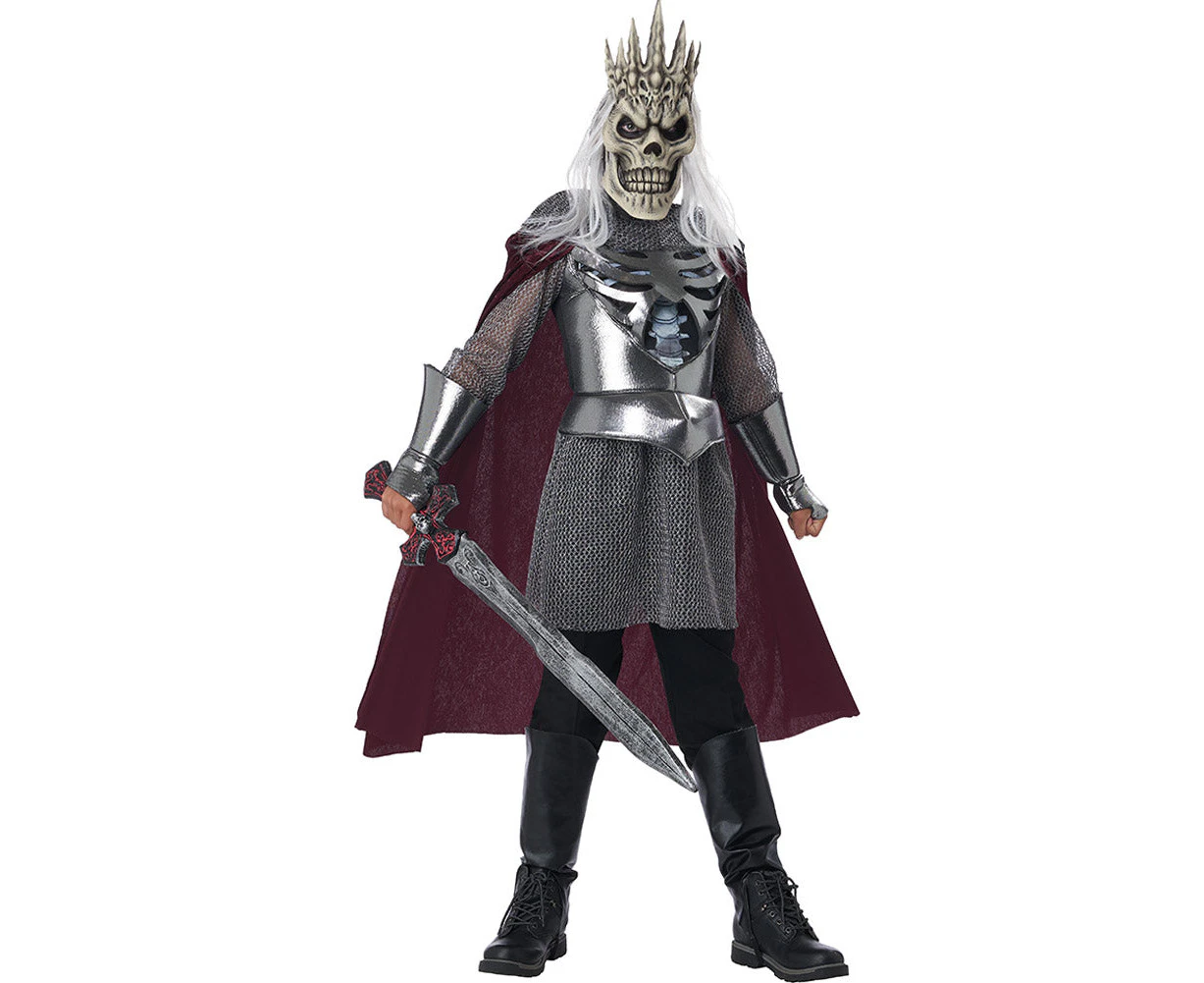 Fearsome Skeleton King Deluxe Boys Costume