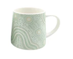 Urban ES Journey 400ml Ceramic Mug w/ Handle Coffee/Tea Cup Drinkware Green