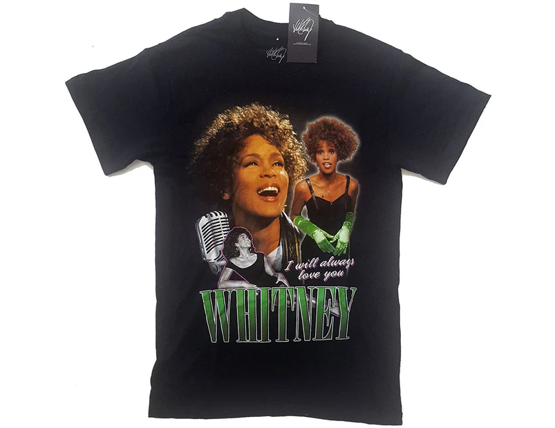 whitney バンドtシャツ