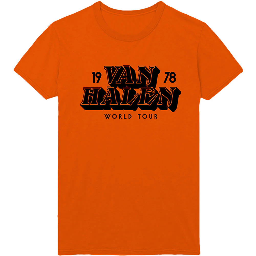 Van Halen | Official Band T-Shirt | World Tour '78