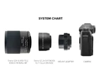 Tokina SZX Super Tele 400mm F8 Lens w 2x Extender - Canon EF