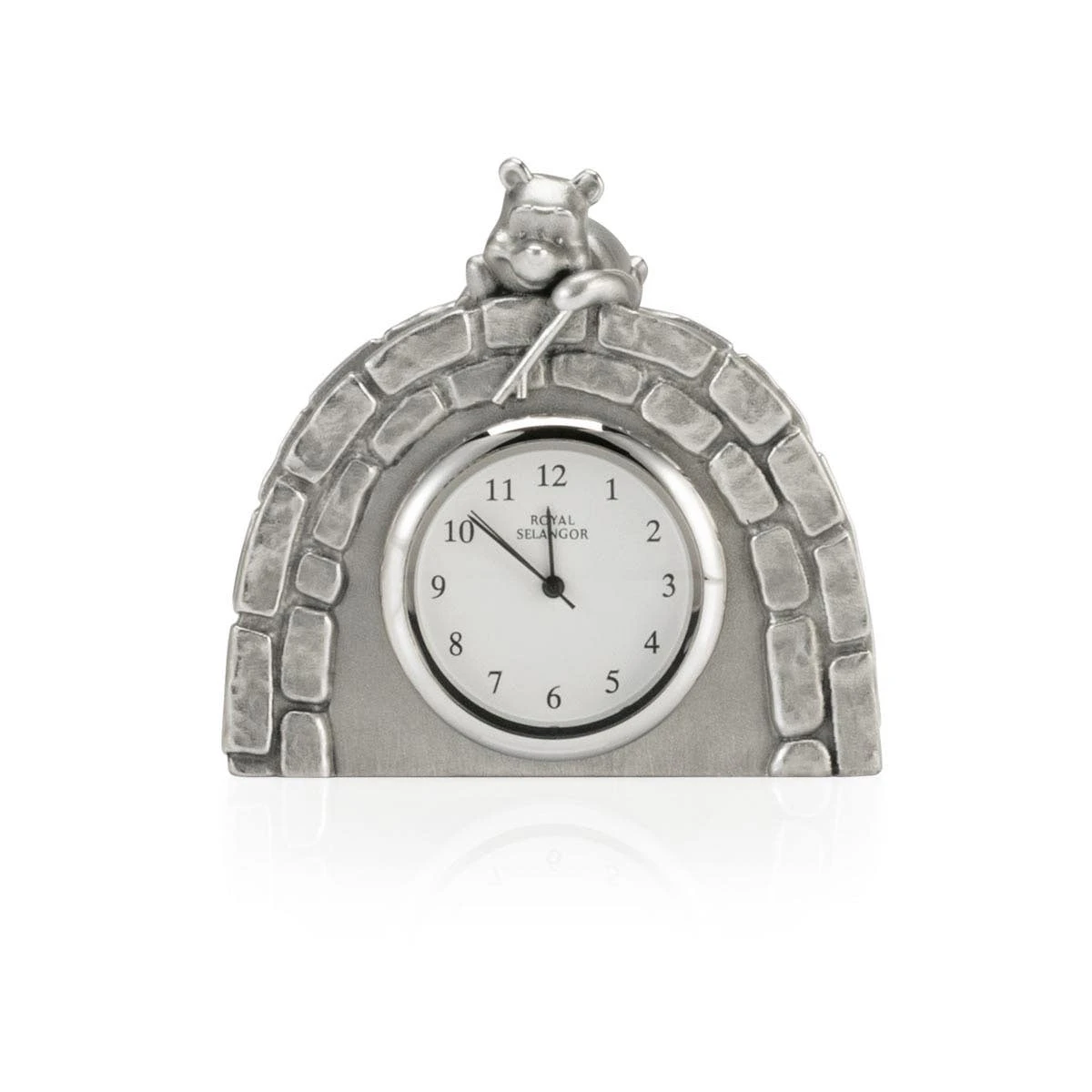 Royal Selangor PoohSticks Table Clock