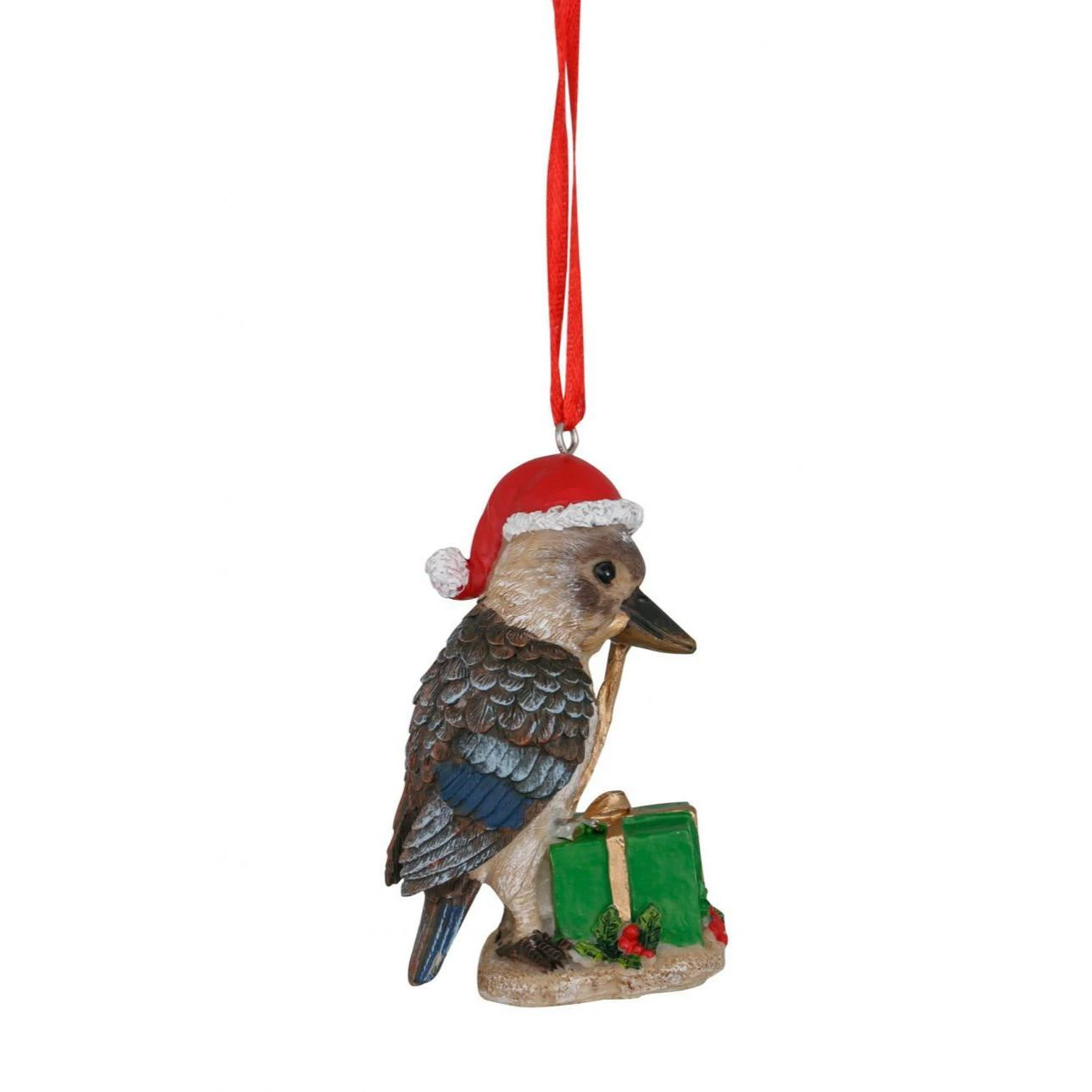 Aussie Christmas Hanging Decoration | Kookaburra 8cm