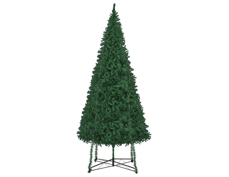 vidaXL Artificial Christmas Tree with Stand 500 cm Green