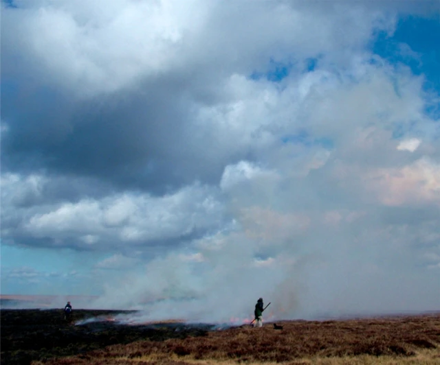 Setting the Fell on Fire  Allenheads Contemporary Arts by Rob La Frenais