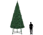 vidaXL Artificial Christmas Tree with Stand 500 cm Green