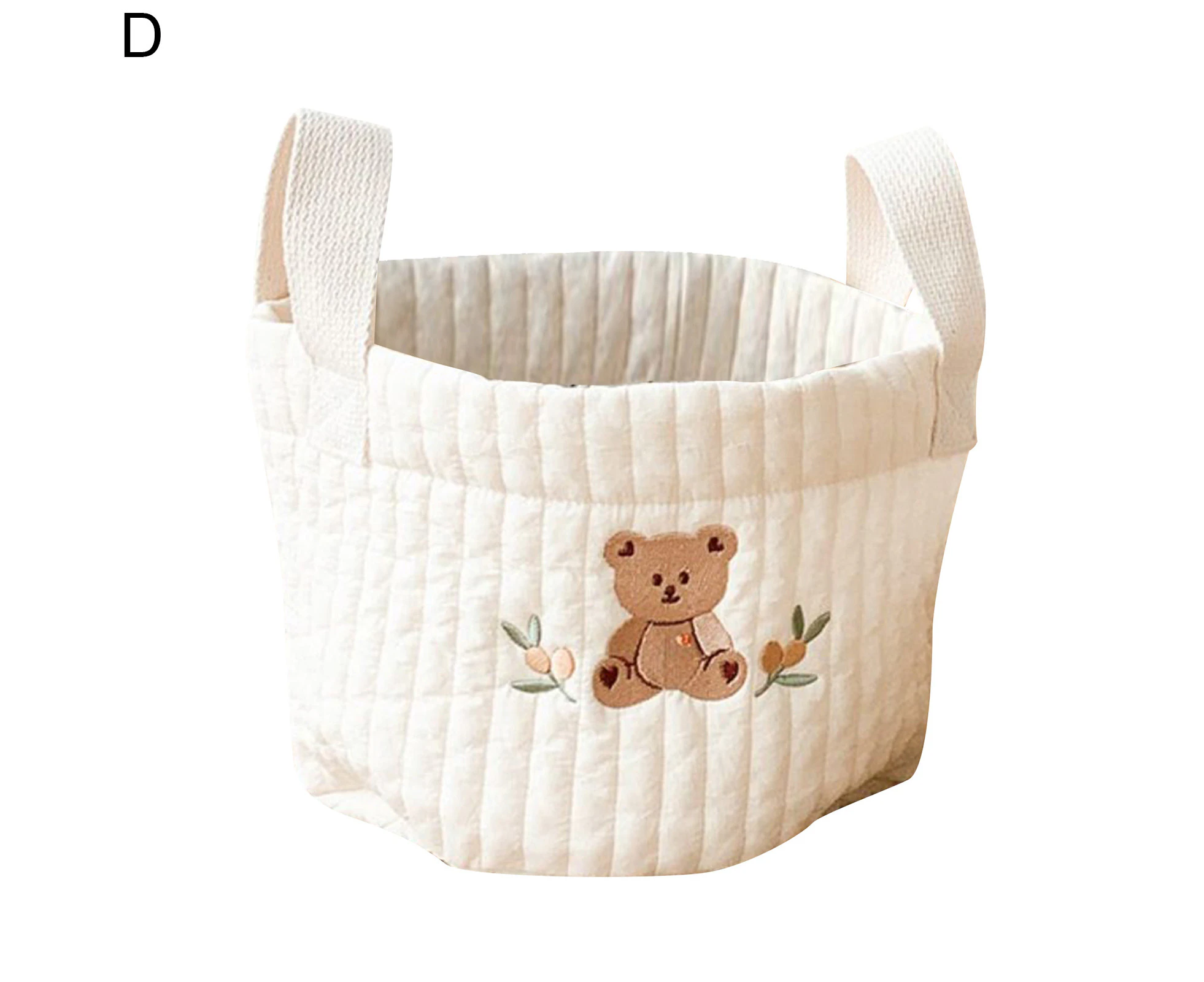 Storage Basket Soft Texture Wide Application Cotton Assorted Cartoon Organizer Box Household Supplies D