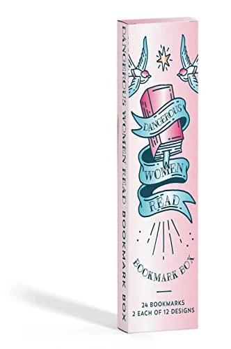 Dangerous Women Read Bookmark Box by Gibbs Smith Gift