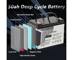 Altus 12V 50ah AGM Battery Deep Cycle SLA Lead Acid Battery