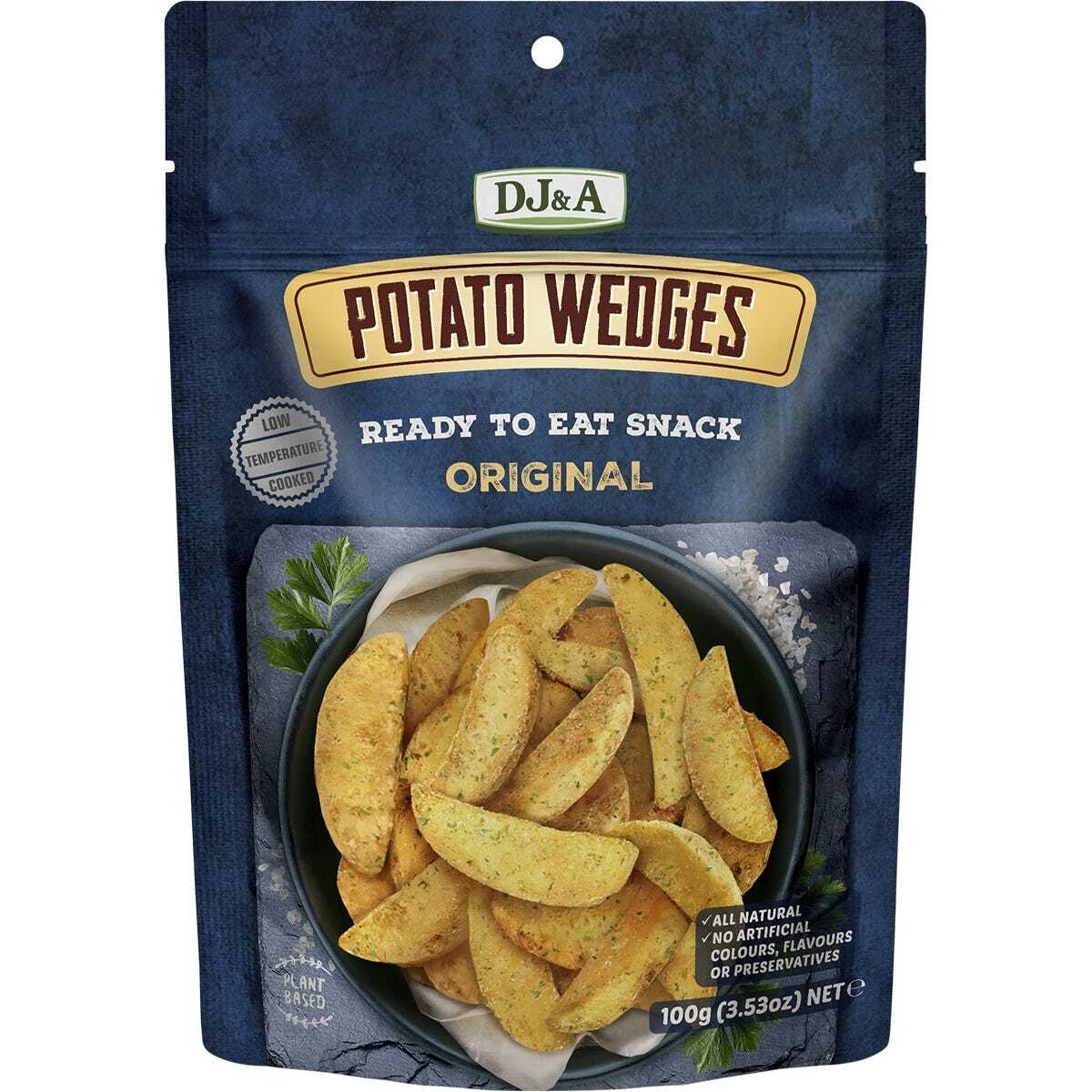 Natural Potato Wedges - Original (9x100g)