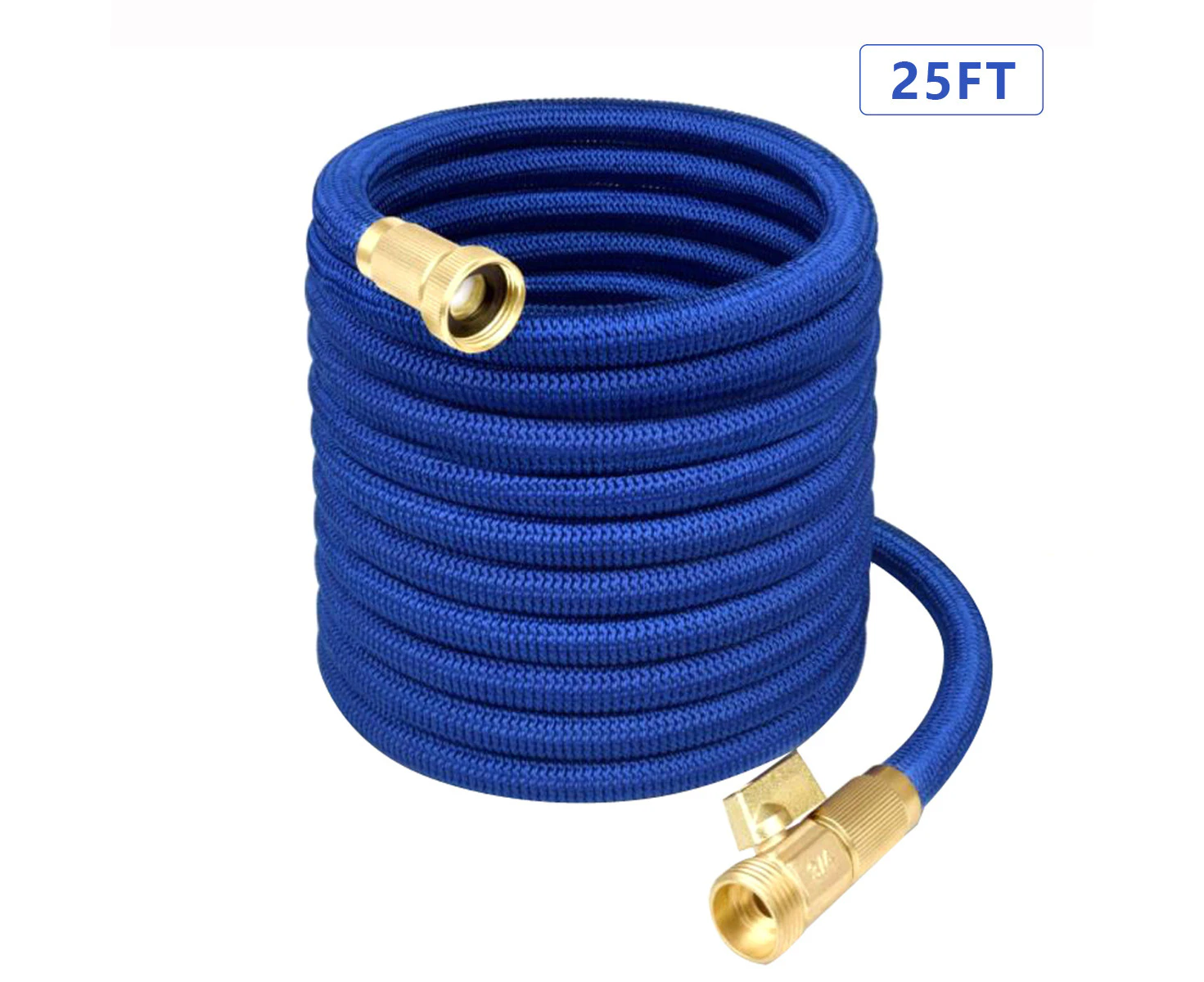 Youngshion 25 FT Heavy Duty Superior Strength Garden Hose Expandable Leakproof Water Tube - Blue