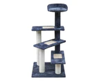 i.Pet Cat Tree 100cm Trees Scratching Post Scratcher Tower Condo House Furniture Wood Steps