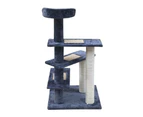 i.Pet Cat Tree 100cm Trees Scratching Post Scratcher Tower Condo House Furniture Wood Steps