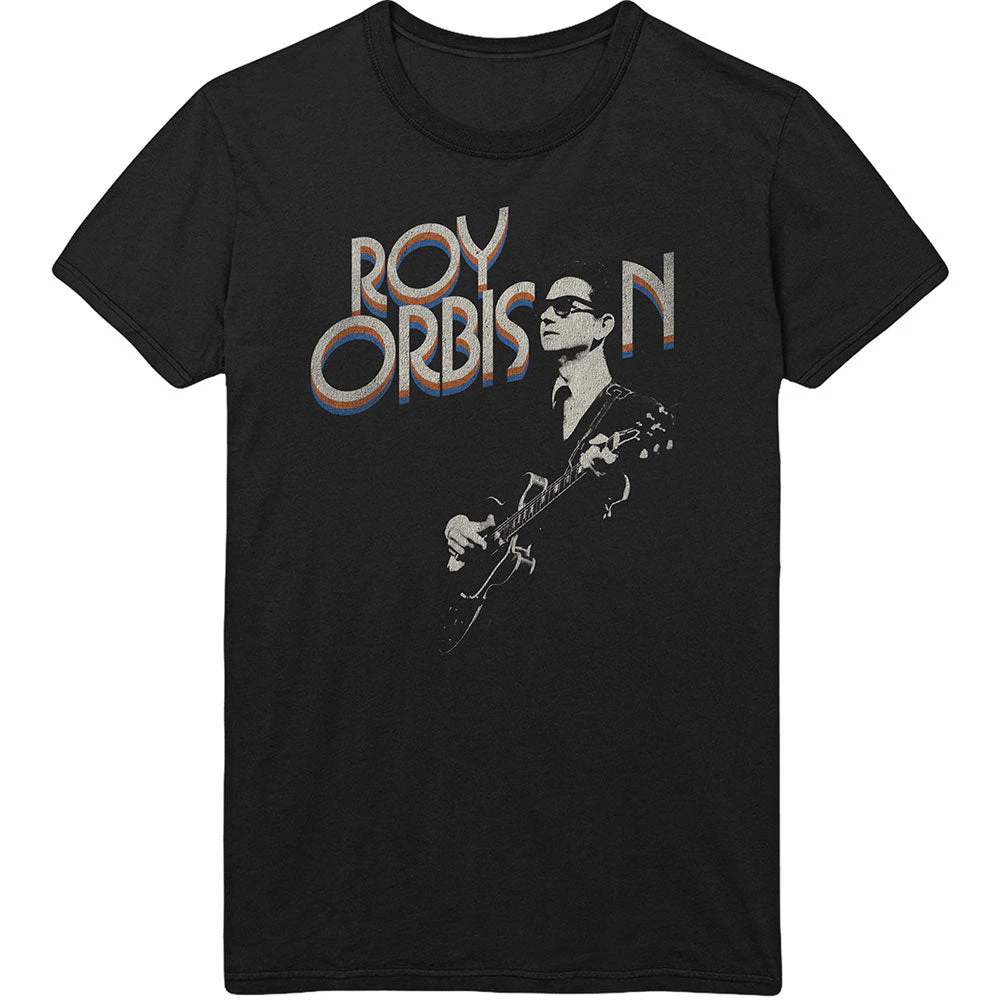 Roy Orbison | Official Band T-shirt | Guitar & Logo