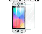 2 Pack Screen Protector Glass for Nintendo Switch OLED, Premium 9H Tempered Glass Screen Protector for Nintendo Switch OLED