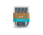 4pc Paleblue Fast Charging Lithium Ion AA USB-C Rechargeable Batteries