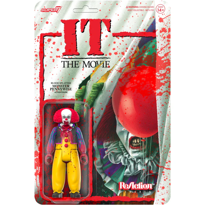 It (1990) - Bloody Pennywise ReAction 3.75 Action Figure