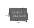 ATSC-T1008 High Clarity Car Mobile TV Digital Receiver Tuner Set-top Box for USA/Canada/Mexico