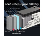 Altus 12V 12ah AGM Battery Deep Cycle SLA Lead Acid Battery