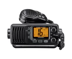 Icom IC-M200 VHF Black Marine Radio Front Mount Speaker ipx7 submersible Body
